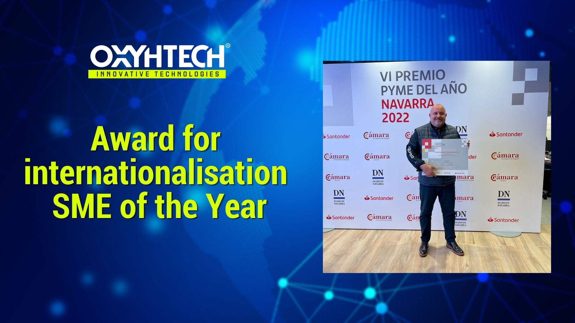 internationalisation award oxyhtech