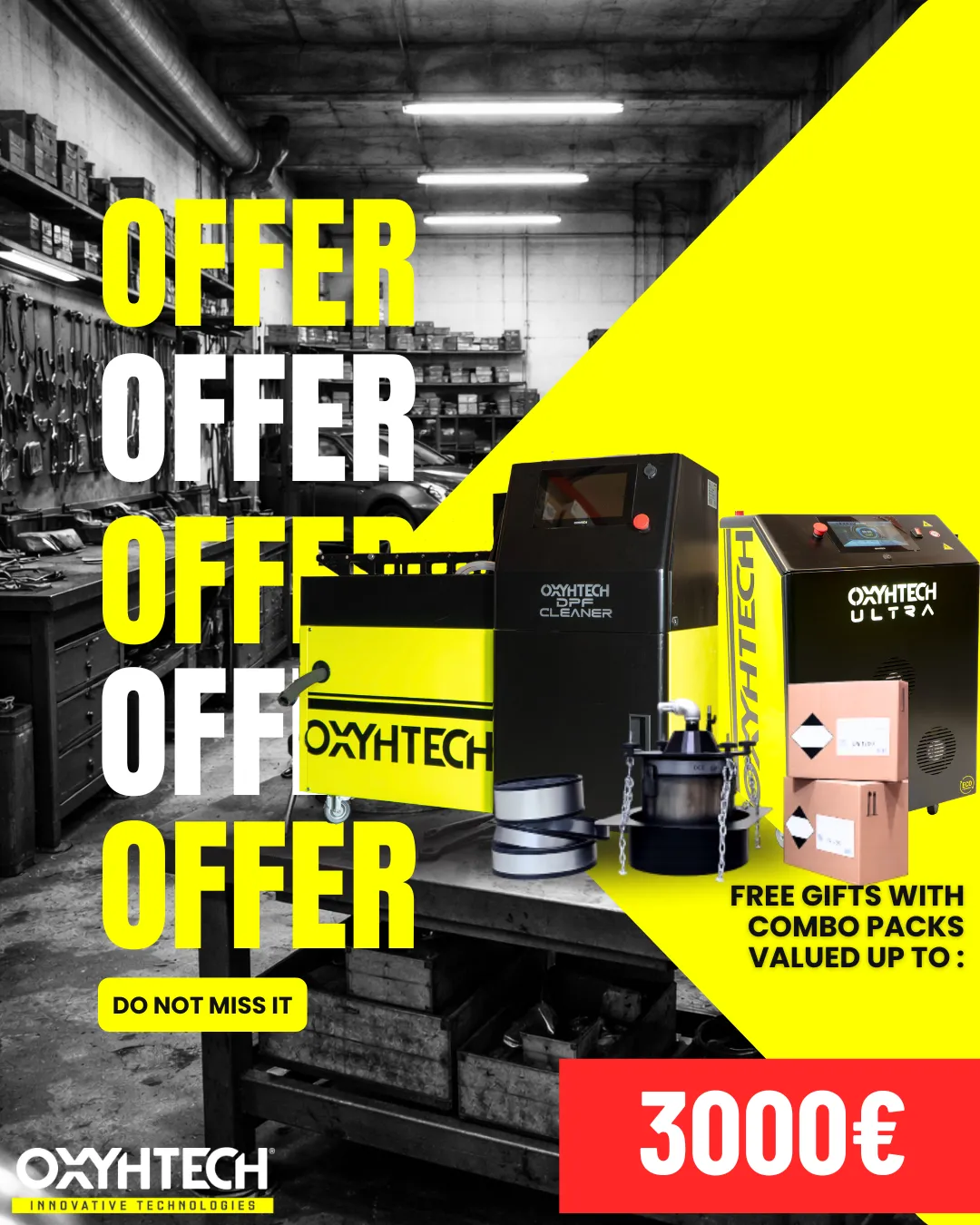 Oxyhtech DPF Cleaner + Ultra 4.0 combo offer